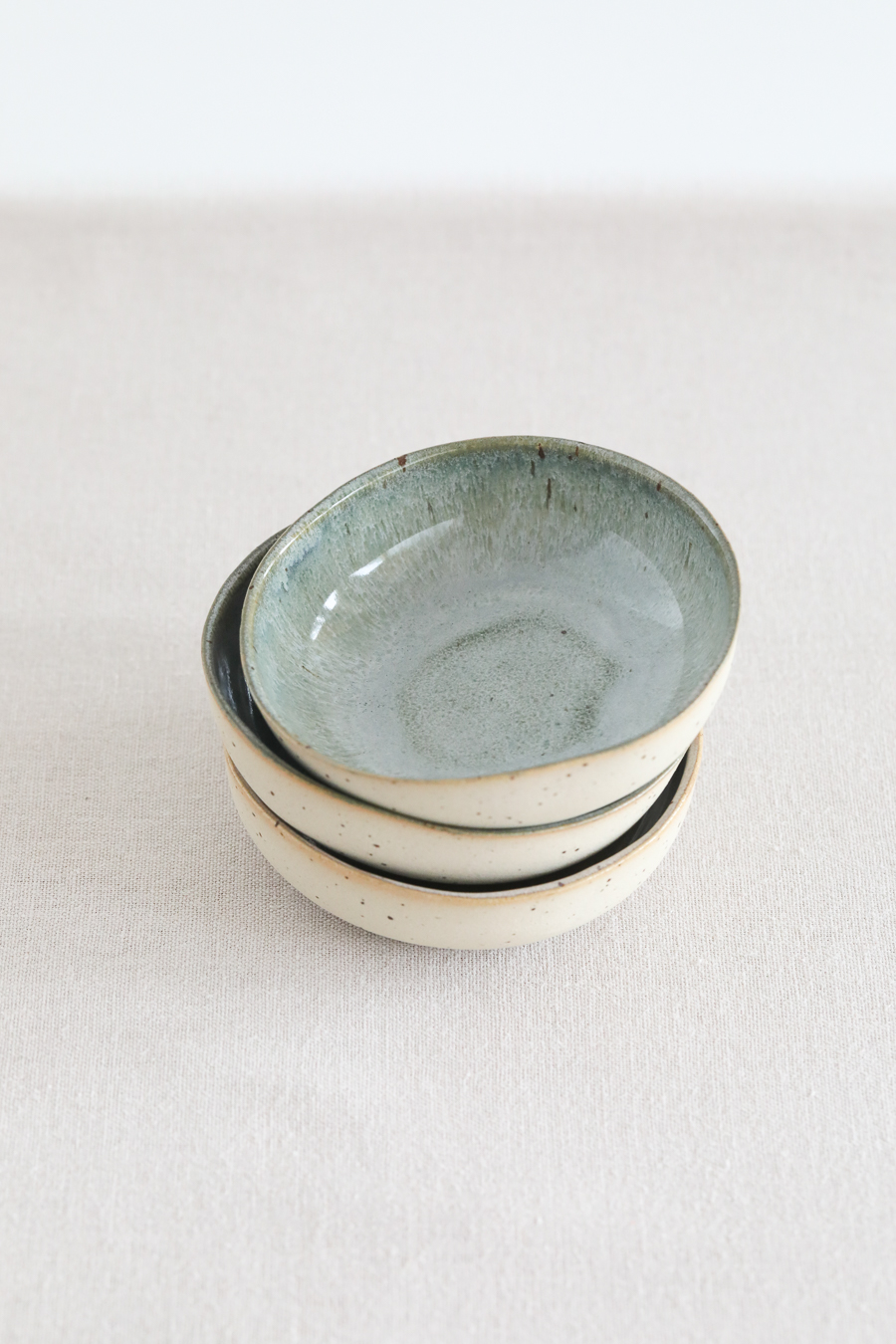 Small Snack Bowl sage Vera Wiedermann Ceramics
